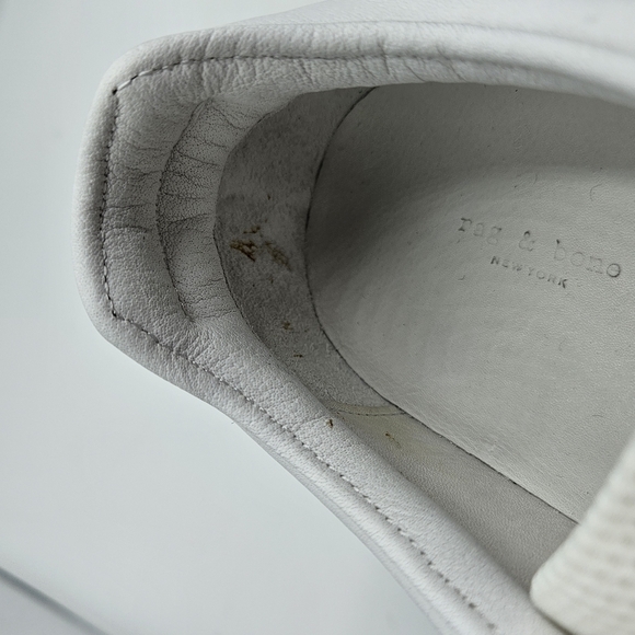 NWB Rag and Bone kent lace up sneakers off white mesh size 39.5 - Picture 8 of 16